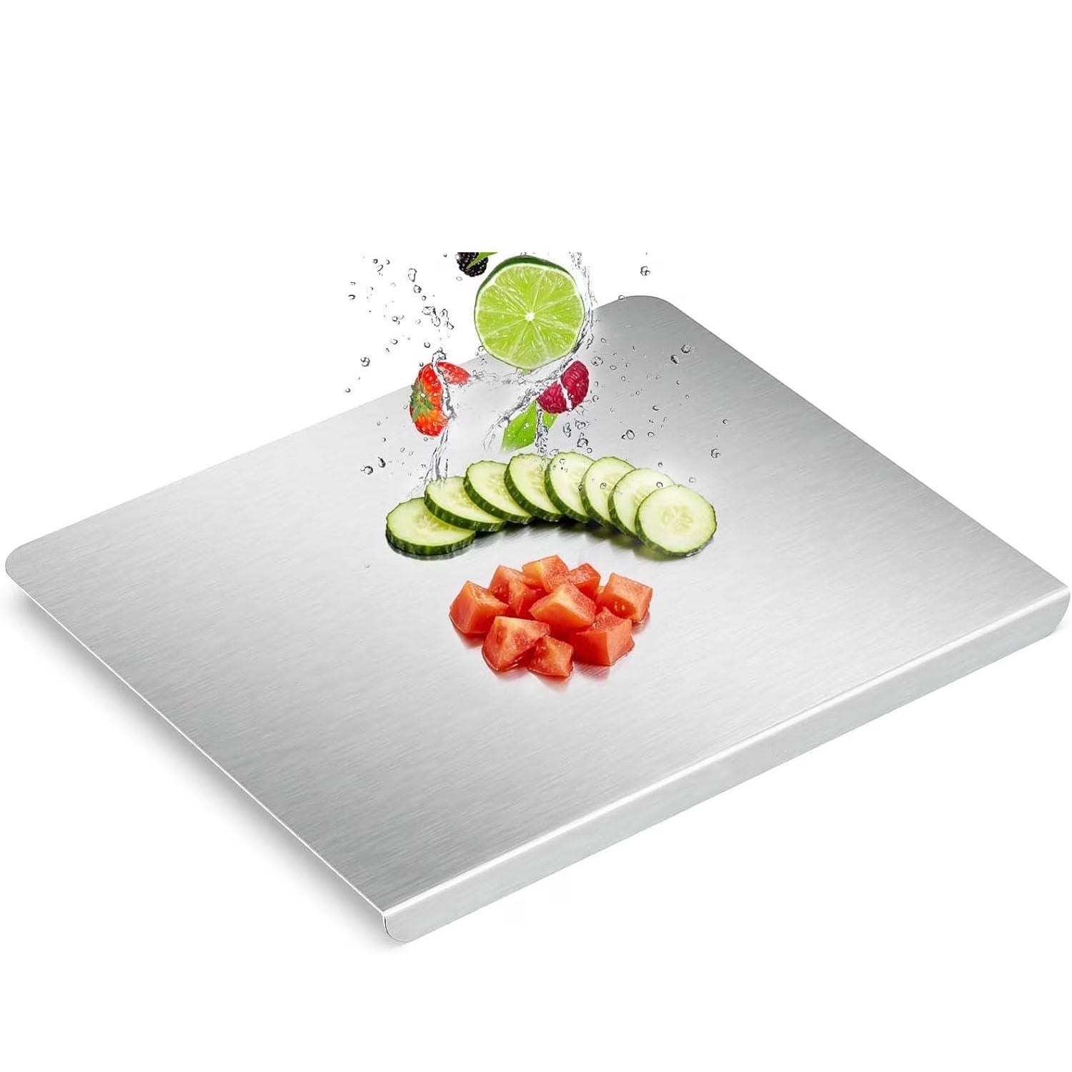Stainless Steel Cutting Board,Kneading Cutting Board Mat (50 x 40cm/20 x 16 in)
